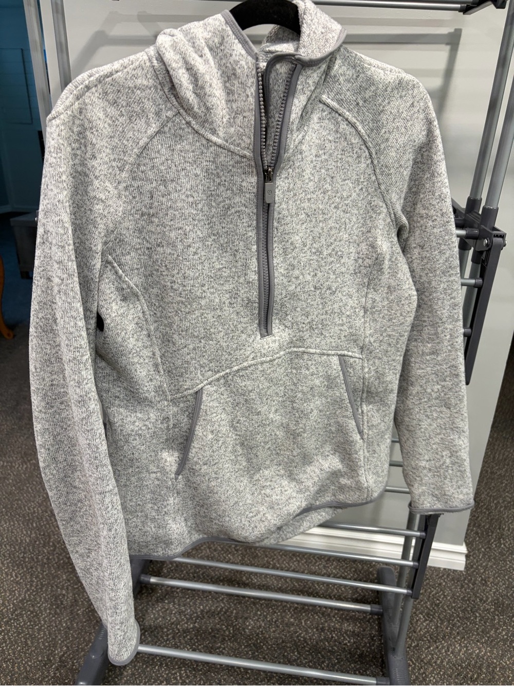 Lululemon Fleece & Thank You half-zip hoodie